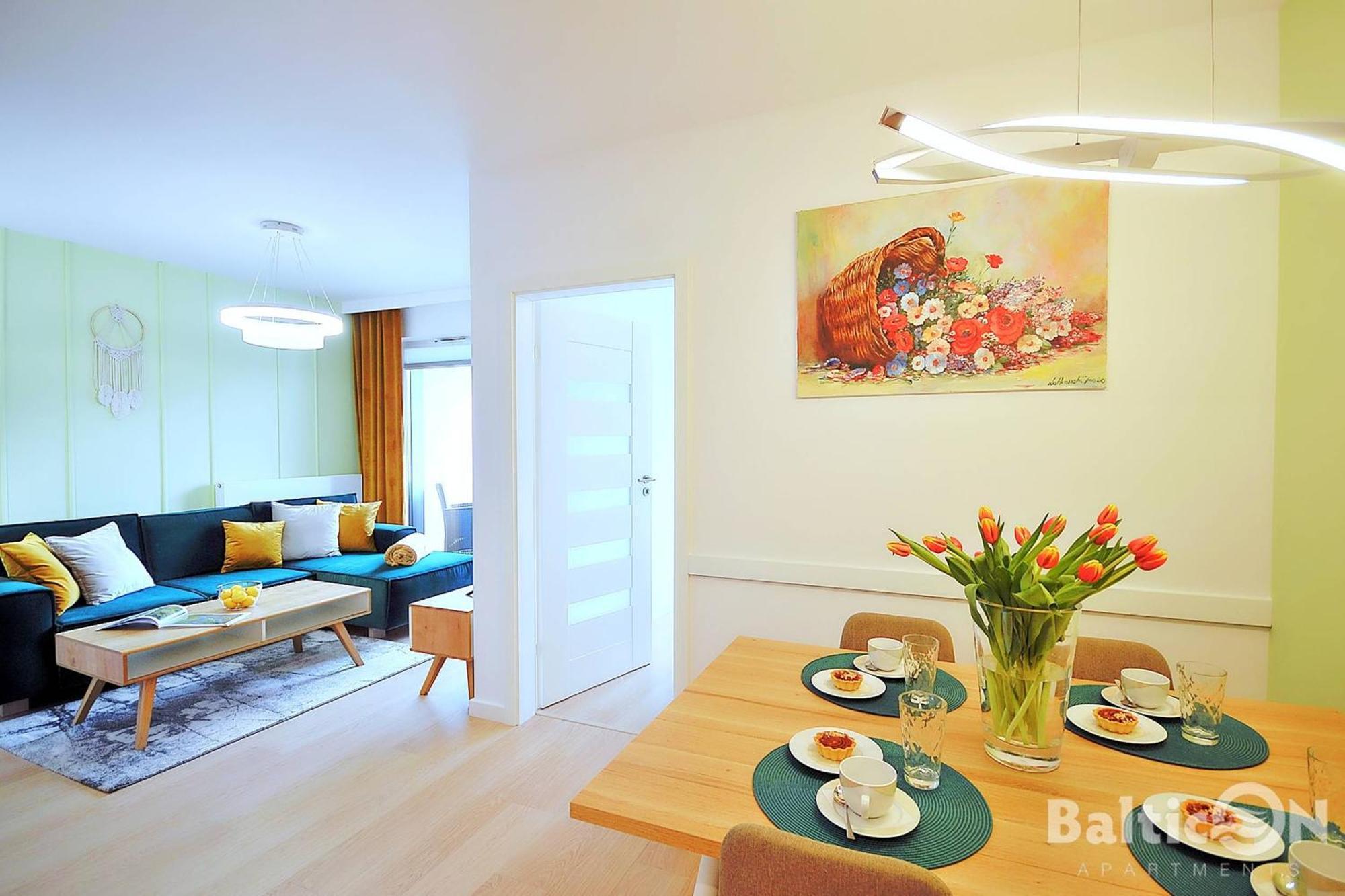 Apartamenty Balticon Nadmorskie Tarasy Kołobrzeg Habitación foto
